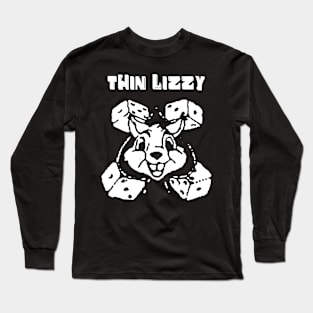 thin lizzy rabbit dice Long Sleeve T-Shirt